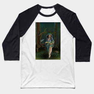 Swamp Witch Baseball T-Shirt